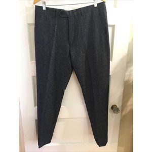 COPY - NEW TODD SNYDER Blue Tweed Wool Linen Sutton Fit Italian Canada 36x28